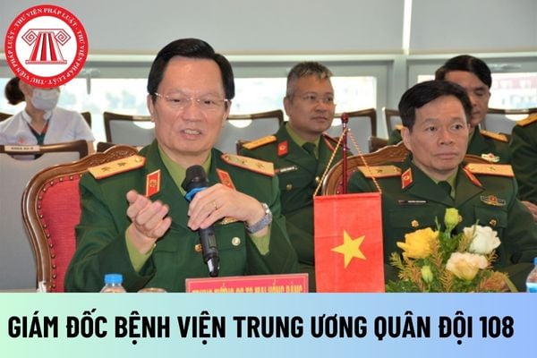 Giám đốc Bệnh viện Trung ương Quân đội 108 mang quân hàm Trung tướng được nhận mức lương bao nhiêu?