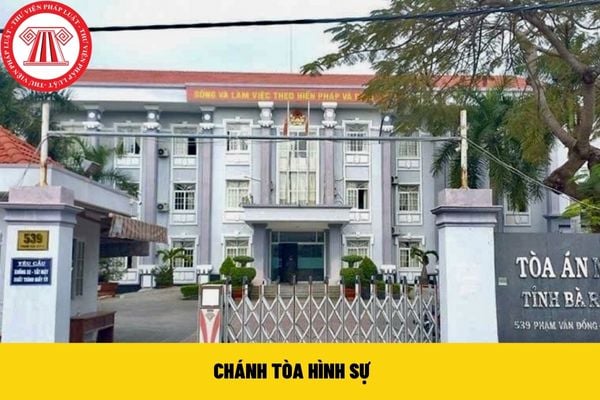 Chánh Tòa hình sự