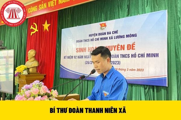 BÍ THƯ ĐOÀN THANH NIÊN XÃ