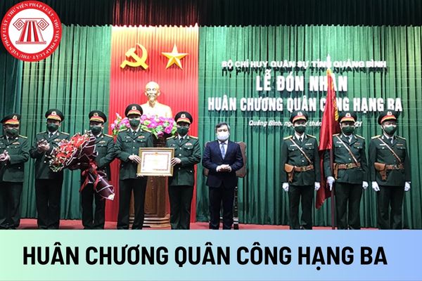 HUÂN CHƯƠNG QUÂN CÔNG HẠNG BA