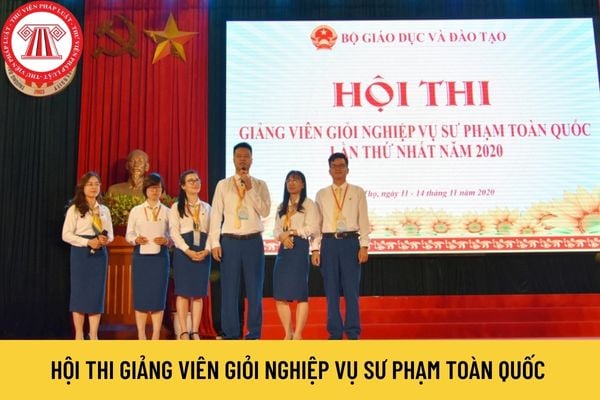 giảng viên giỏi nghiệp vụ sư phạm toàn quốc