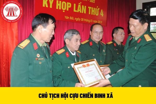 Chủ tịch Hội cựu chiến binh xã