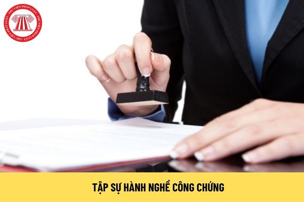 Tập sự hành nghề công chứng