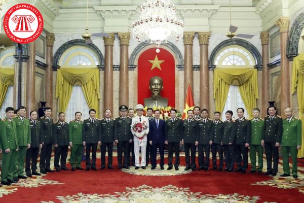 thăng cấp bậc hàm Thượng tướng cho Thứ trưởng Công an Nguyễn Duy Ngọc