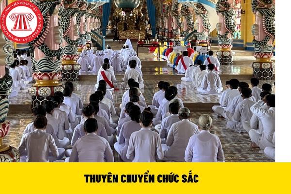 thuyên chuyển chức sắc