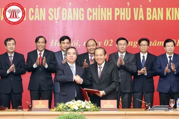 Ban cán sự đảng Chính phủ