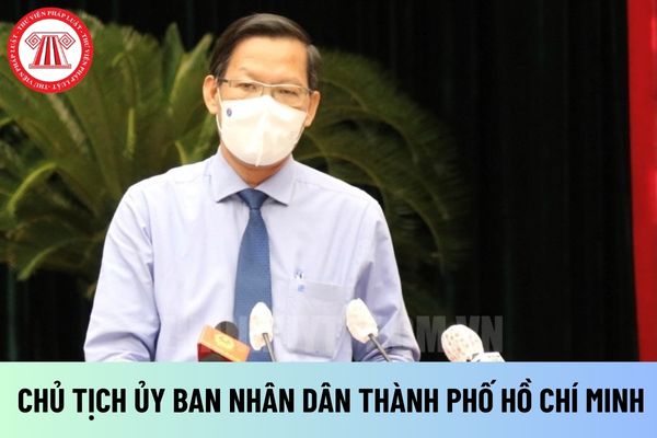 Chủ tịch Ủy ban nhân dân Thành phố Hồ Chí Minh