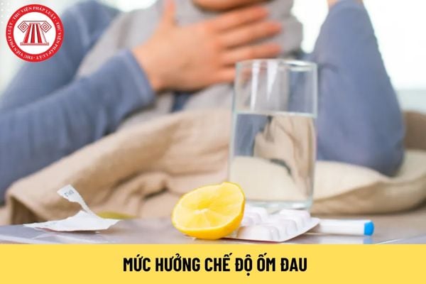 mức hưởng chế độ ốm đau