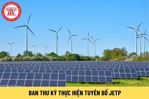 Ban Thư ký thực hiện Tuyên bố JETP