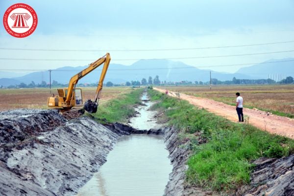 nạo vét kênh mương