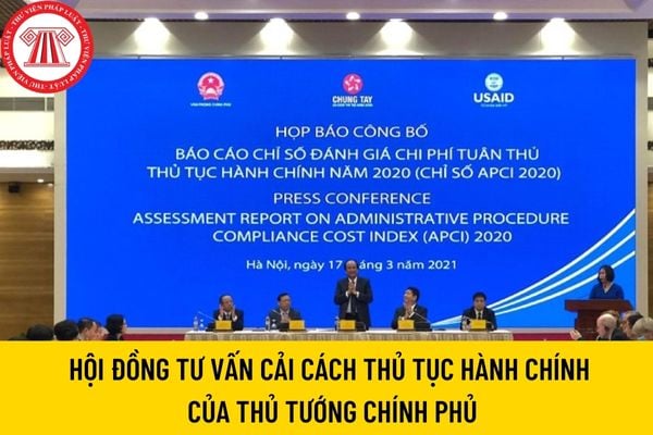 Hội đồng tư vấn cải cách thủ tục hành chính của Thủ tướng Chính phủ