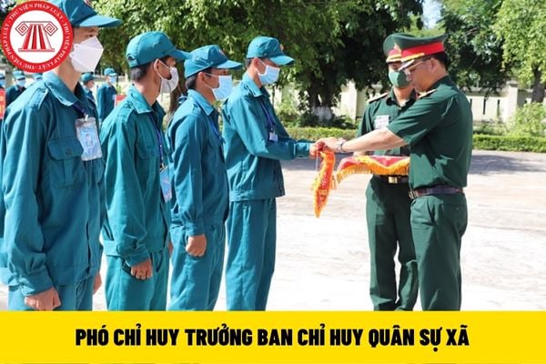 BAN CHỈ HUY QUÂN SỰ CẤP XÃ