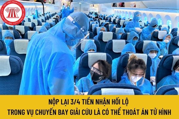 nhận hối lộ trong vụ chuyến bay giải cứu