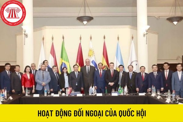 gia nhập tổ chức liên nghị viện thế giới và khu vực của Quốc hội Việt Nam