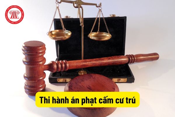 Thi hành án phạt cấm cư trú