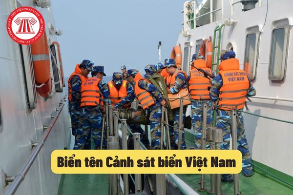 Biển tên Cảnh sát biển Việt Nam