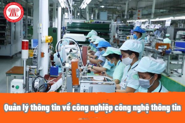 Quản lý thông tin về công nghiệp công nghệ thông tin