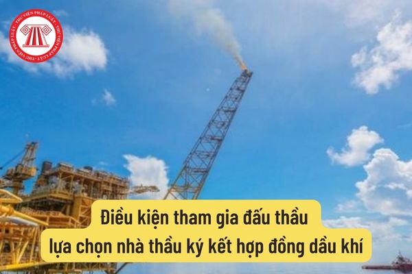 Điều kiện tham gia đấu thầu lựa chọn nhà thầu ký kết hợp đồng dầu khí