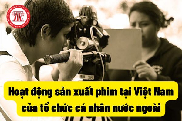 Hoạt động sản xuất phim tại Việt Nam của tổ chức cá nhân nước ngoài
