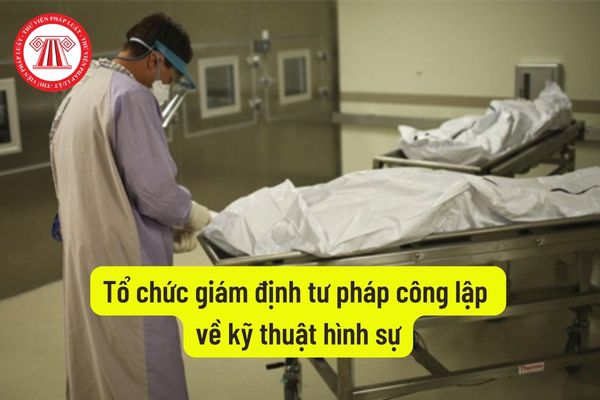 Tổ chức giám định tư pháp công lập về kỹ thuật hình sự