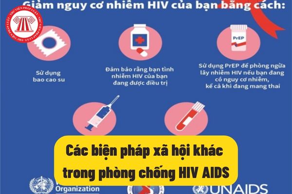 Các biện pháp xã hội khác trong phòng chống HIV AIDS