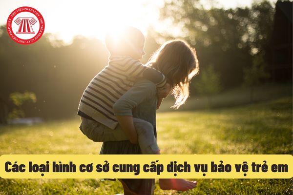 Các loại hình cơ sở cung cấp dịch vụ bảo vệ trẻ em