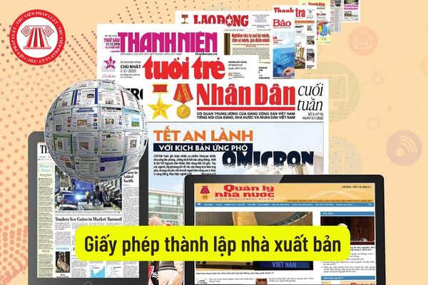 Giấy phép thành lập nhà xuất bản