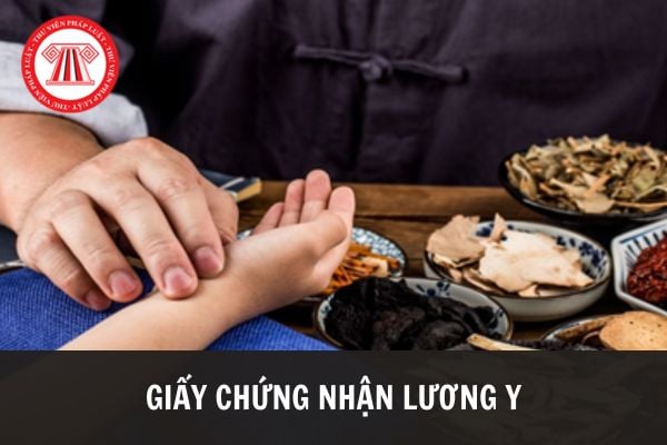 GIẤY CHỨNG NHẬN LƯƠNG Y