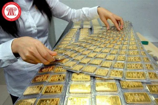 Tổ chức tín dụng mua bán vàng miếng với Ngân hàng Nhà nước