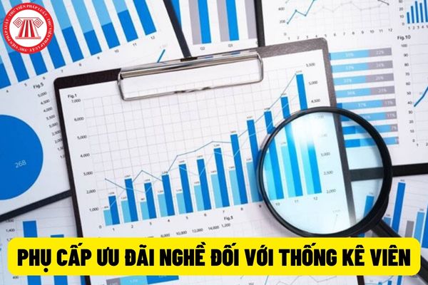 Chế độ phụ cấp ưu đãi nghề được áp dụng cho Thống kê viên các ngạch như thế nào?