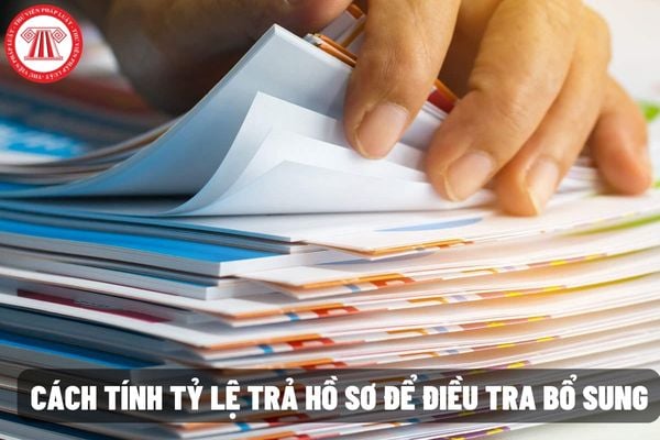 Cách tính tỷ lệ trả hồ sơ để điều tra bổ sung của Viện kiểm sát, Tòa án được quy định như thế nào?