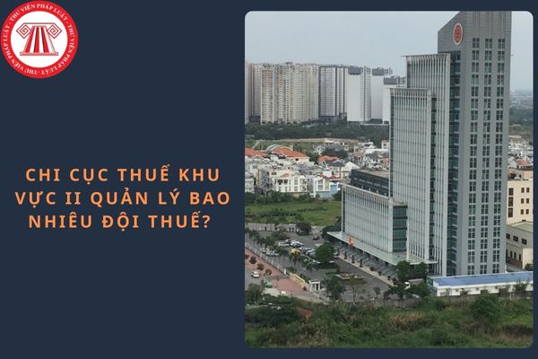 Chi cục thuế khu vực II quản lý bao nhiêu đội thuế? 