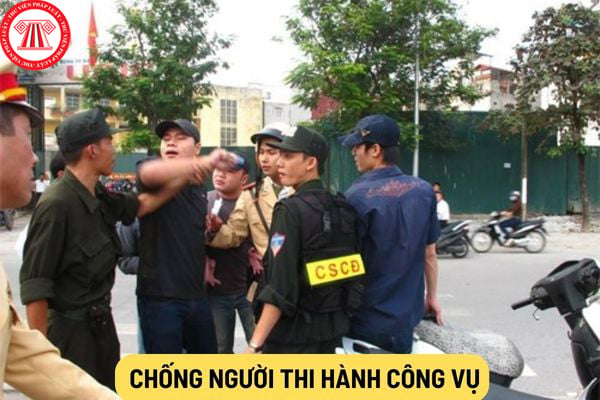 Chống người thi hành công vụ