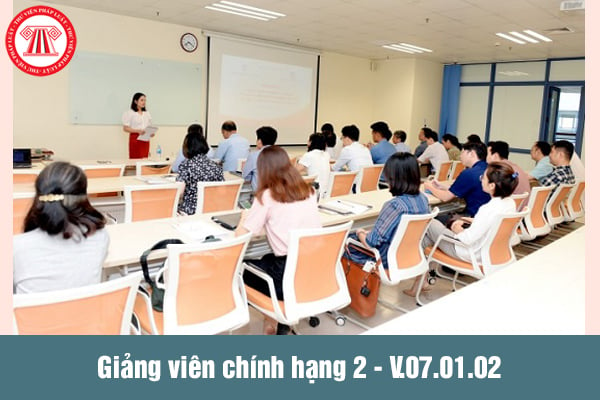 Giảng viên chính hạng 2