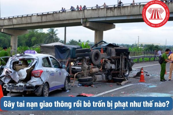 bỏ trốn khi gây tai nạn giao thông