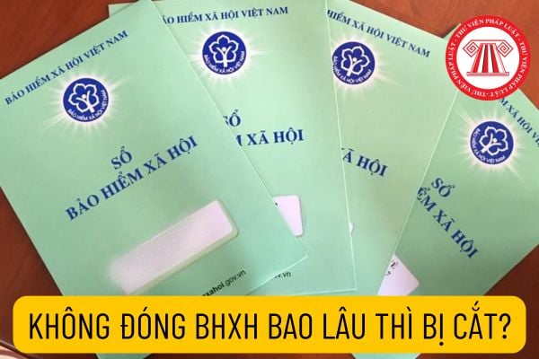 không đóng BHXH trong bao lâu thì bị cắt