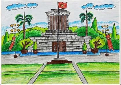Hình vẽ lăng chủ tịch Hồ Chí Minh? Hình vẽ lăng Bác Hồ? 12 Nhiệm vụ và quyền hạn của ban quản lý lăng chủ tịch HCM?