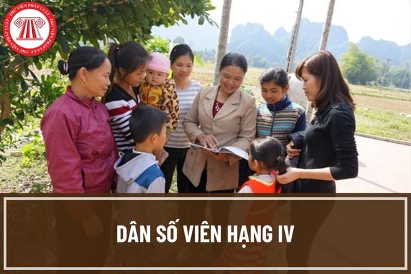 Tiêu chuẩn về trình độ đào tạo, bồi dưỡng chức danh nghề nghiệp dân số viên hạng IV đến năm 2025 được quy định như thế nào?