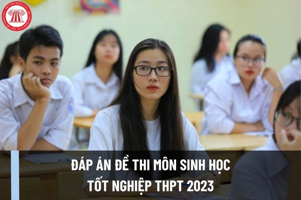 Đáp án đề thi Sinh học tốt nghiệp THPT 2023? Xem và tải đáp án đề thi tốt nghiệp THPT môn Sinh học 2023 ở đâu?