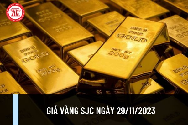 Giá vàng SJC ngày 29/11/2023 có phải do Ngân hàng Nhà nước quyết định không? Hàm lượng vàng trong vàng miếng SJC?