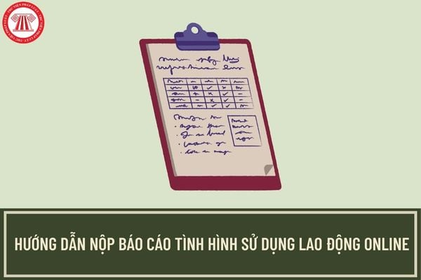 Mẫu báo cáo tình hình sử dụng lao động năm 2023? Hướng dẫn nộp báo cáo tình hình sử dụng lao động online?