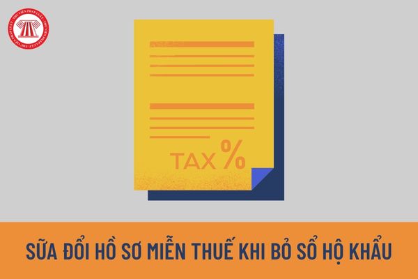 Bỏ sổ hộ khẩu thì ngườii từ nước ngoài về Việt Nam có tài sản di chuyển được miễn thuế nhập khẩu sử dụng giấy tờ nào thay thế?