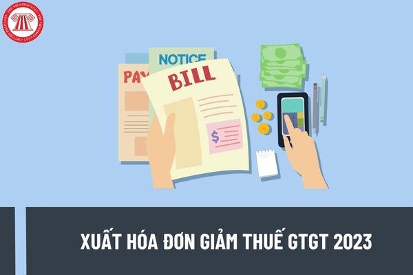 Hướng dẫn xuất hóa đơn giảm thuế GTGT 2023 theo Nghị định 44/2023/NĐ-CP? Tải Tờ khai thuế giá trị gia tăng tại đâu?