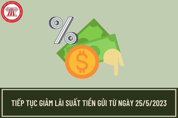 Quyết định 951/QĐ-NHNN tiếp tục giảm mức lãi suất tối đa đối với tiền gửi bằng đồng Việt Nam từ ngày 25/5/2023? 