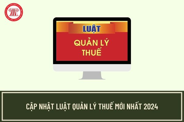 Câp nhật Luật Quản lý thuế mới nhất 2024? Quyết toán thuế TNCN 2024 được thông tư, nghị định nào hướng dẫn?