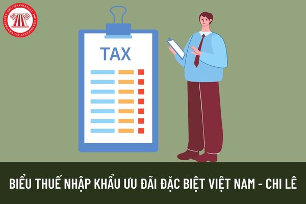 Biểu thuế nhập khẩu ưu đãi đặc biệt Việt Nam - Chi Lê giai đoạn 2022 - 2027 được áp dụng như thế nào?