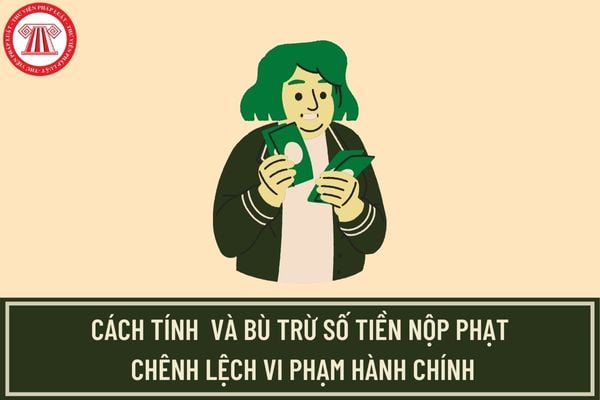 Bổ sung quy định cách tính và thực hiện bù trừ số tiền nộp phạt chênh lệch vi phạm hành chính?