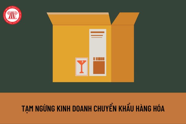 Tạm ngừng kinh doanh chuyển khẩu hàng hóa do ai có thẩm quyền quyết định? Những loại phế liệu nào sẽ bị tạm ngừng kinh doanh chuyển khẩu?