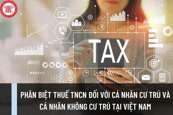 Thuế TNCN đối với cá nhân cư trú và cá nhân không cư trú tại Việt Nam khác nhau như thế nào?
