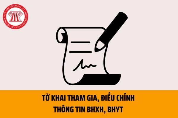 Hướng dẫn lập tờ khai tham gia, điều chỉnh thông tin Bảo hiểm xã ...